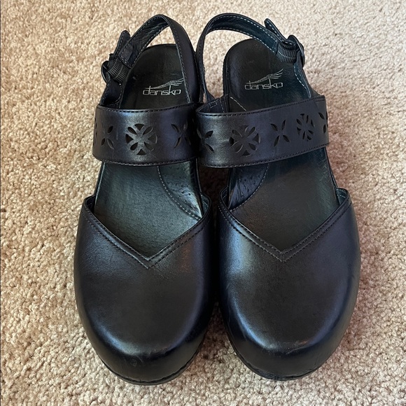 Dansko Trista Mary Jane Clogs - Picture 2 of 9
